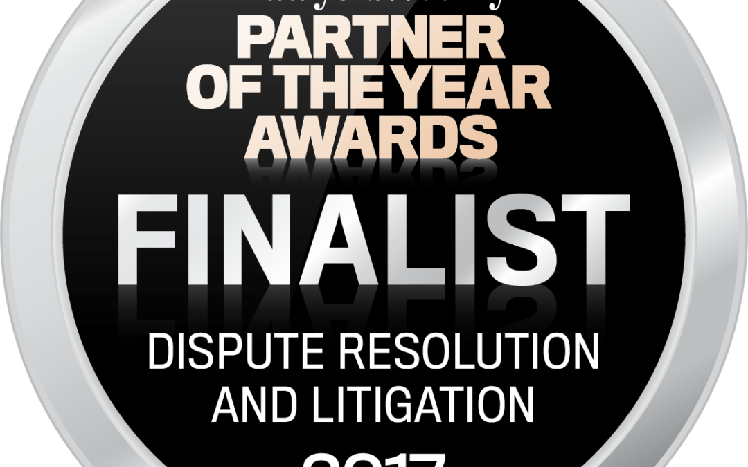 Lawyers Weekly Partner of the Year Awards 2017